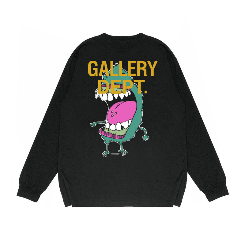 Gallery Dept Long Sleeved Shirt European and American Fashion Brand Long Sleeve Long-Sleeved T-shirt Blouse