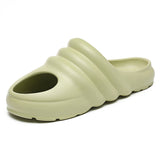 Mens Slide Plus Size Slippers Summer Men'S Casual Hole Shoes Outdoor Beach