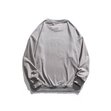 Crew Neck Sweatshirts for Men Men's Autumn Sweater Personalized Beaded Letter Embroidered Top Men's