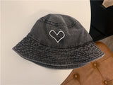 Women Bucket Hat Cowboy Fisherman Sun-Proof