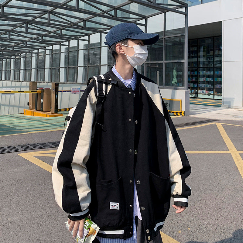 Men's Jackets Autumn Baseball Uniform Jacket Men's Coat