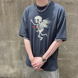 Skull Apparel Angel Skull Loose