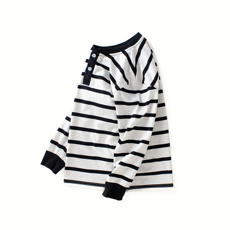 Children Long Sleeve Shirts Spring and Autumn Long Sleeve T-shirt Children's Long Sleeve