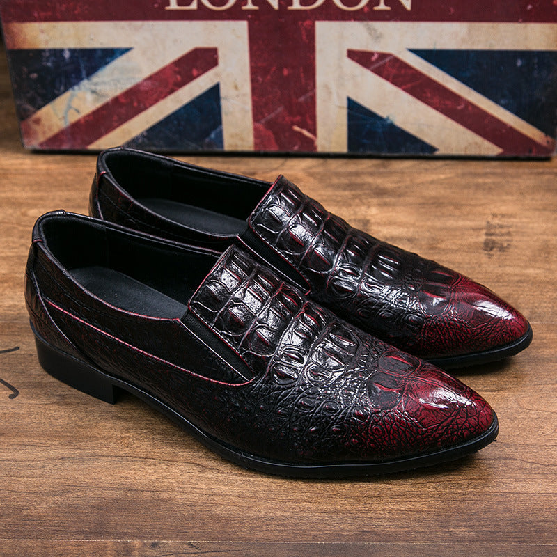 Men's Loafers Relaxedfit Slipon Loafer Men Shoes Fall Men's Business Formal Leather Shoes Retro Casual Men's Shoes