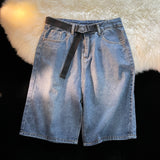Men Denim Shorts Men's Summer