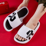 Beach Slides Summer Men's Slippers Fashion Trendy Slippers Outdoor Beach Indoor Slippers