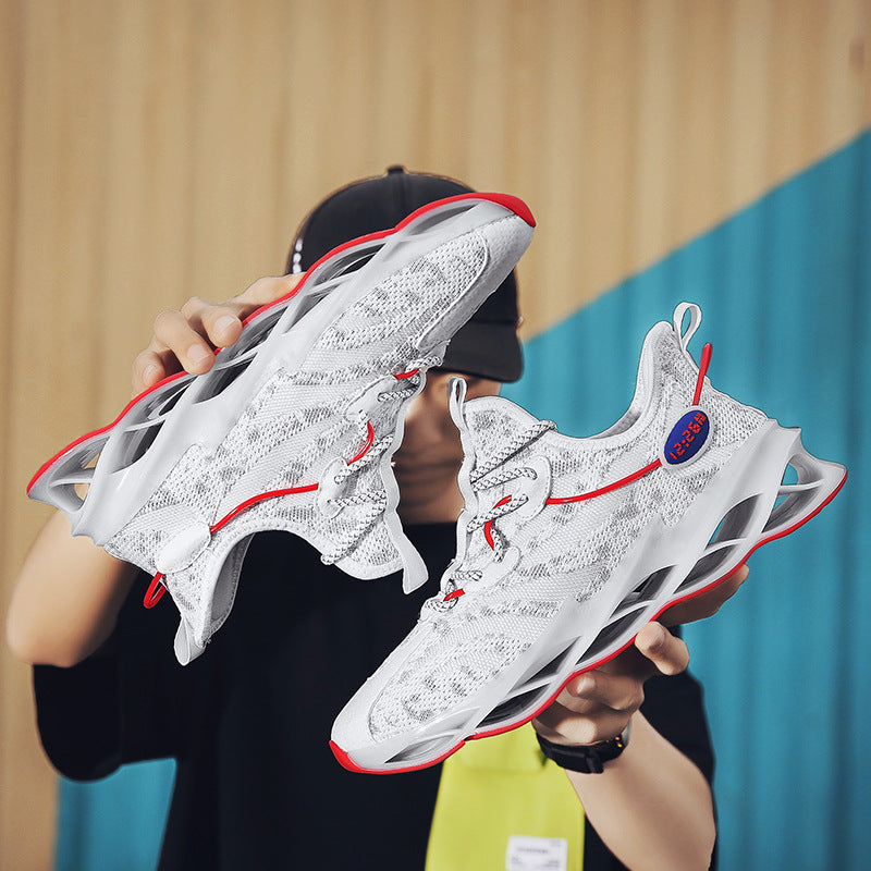 Men's Sneaks & Athletic Jogging Shoes Men's Shoes Summer Mesh Sports Running Shoes Trendy plus Size Men's Shoes