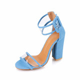 High Heels Ladies Sandals Summer Large Size Fashion Buckle Women's Sandals