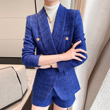 Interview Suit Women Autumn Coat Women's Slim Fit Thin Suit Top