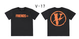 Vlone T Shirt Short Sleeve Couple Loose T-Shirt