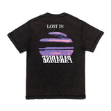 Askyurself T Shirt 2021 Sunset Fire Cloud Short Sleeve Distressed Oversize