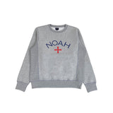 Noah Hoodie Loose Trendy Pullover Round Neck Fleece-Lined Sweater