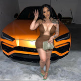 Music Festivals Rave Outfits Dress Summer Women's Slim Dress