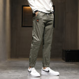 Cuffed Cargo Pants Boys Pure Cotton Spring and Summer Wide Casual