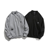 Crew Neck Sweatshirts Men's Autumn Loose Sweater Men's Coat