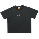 Askyurself T Shirt Short Sleeve Worn Looking Washed-out T-shirt Men and Women