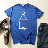 Squid Game Costume 2D Digital Creative Printing Casual Short Sleeve T-shirt