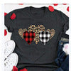 Valentine's Day T Shirt Printed Crew Neck T-shirt Short Sleeves