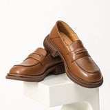 Mary Jane Shoes Spring Casual Able Leather Shoes For Women