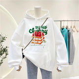 Bearbrick Hoodie Hooded Autumn Sweater Slimming Oversize Ladies