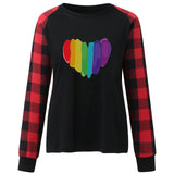 Valentine's Day T Shirt Heart Printing Pattern Valentine's Day T-shirt