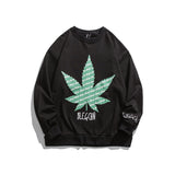 Crew Neck Sweatshirts for Men Men's Autumn Preppy Style Letters Embroidered Sweater