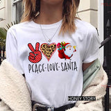 Men and Women Grinch Shirt Christmas Santa Claus T-shirt