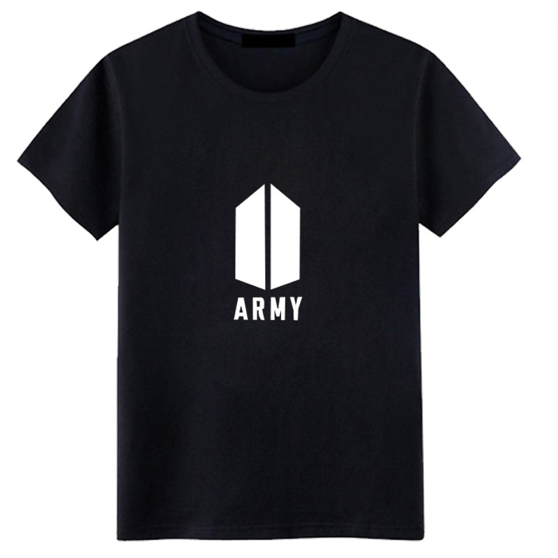 BTS Proof T Shirt Short-Sleeved T-shirt Men's Summer Casual