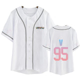 BTS Proof T Shirt Short Sleeve Baseball Shirt Summer Clothes T-shirt Baseball Shirt