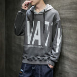 Men Hoodie Spring and Autumn Pullover Sweater Loose Trendy Casual