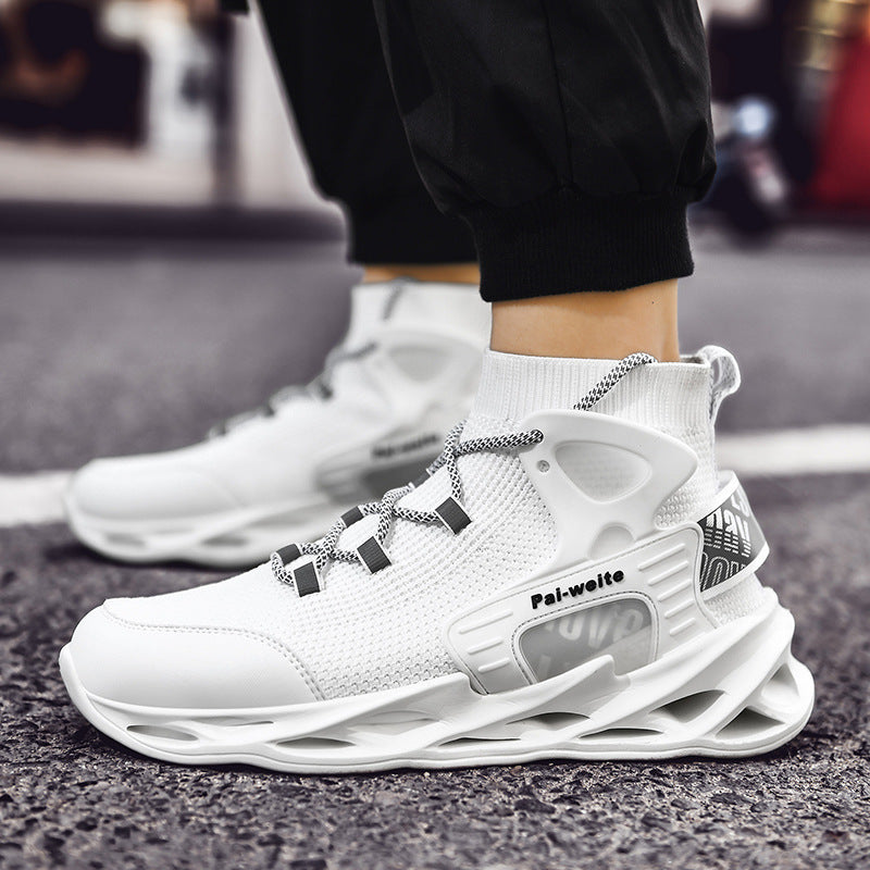 Men Sneakers Men Walking Shoes for Jogging Breathable Lightweight Shoes Lightweight plus Size High Top Sneakers Men