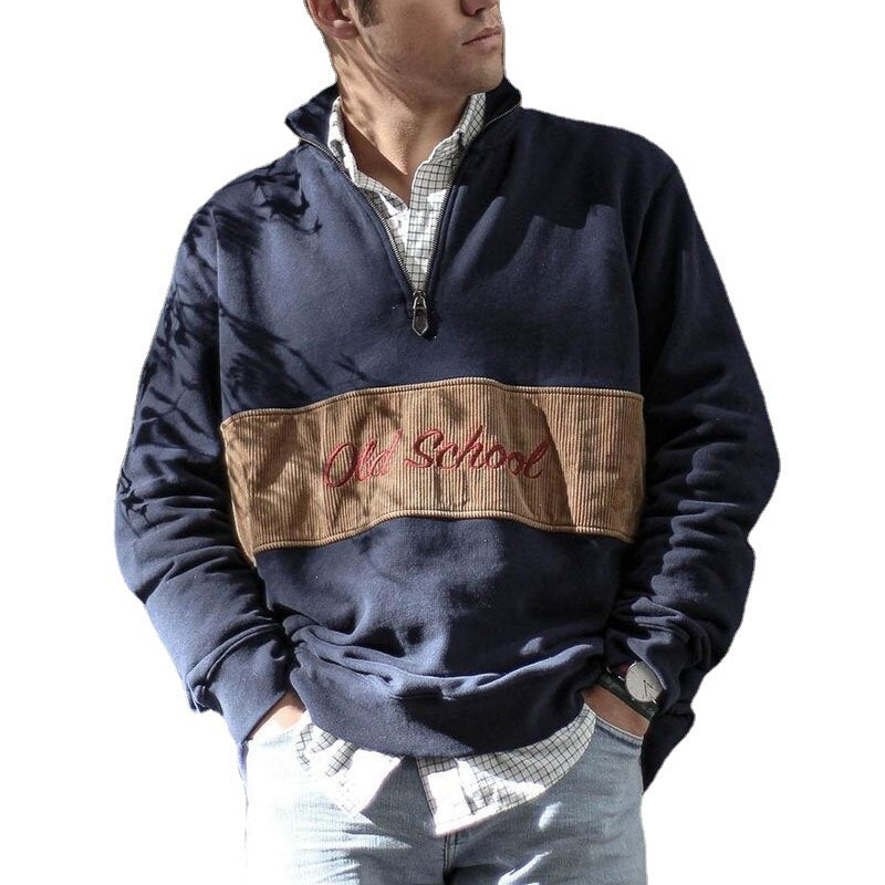 Mens Sweaters Man Fall Outfits Autumn Sweater Men's Long-Sleeved Jacket Men's Sweater