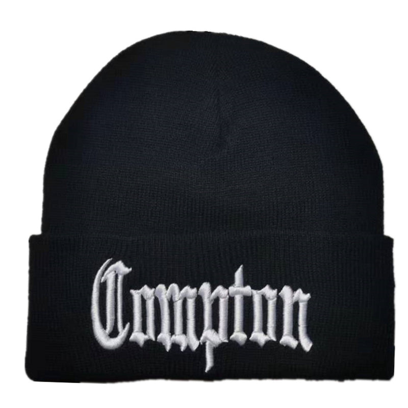 Eazy E Costume Compton Hip Hop Warm Wool Cold Hat for Men and Women Autumn and Winter
