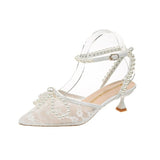 Nude Heels for Wedding Stiletto Women's Shoes