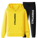 Fog Fear Of God Hoodie & Pants 2 Piece Set Sports Men Spring Loose Men