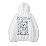 Bearbrick Hoodie Autumn And Winter Violent Bear Print Hip Hop Fleece Men And Women