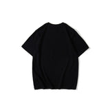 Bathing Ape T Shirt Summer Colorful Letters Little Monkey T-shirt Half-Sleeved Casual Short Sleeve