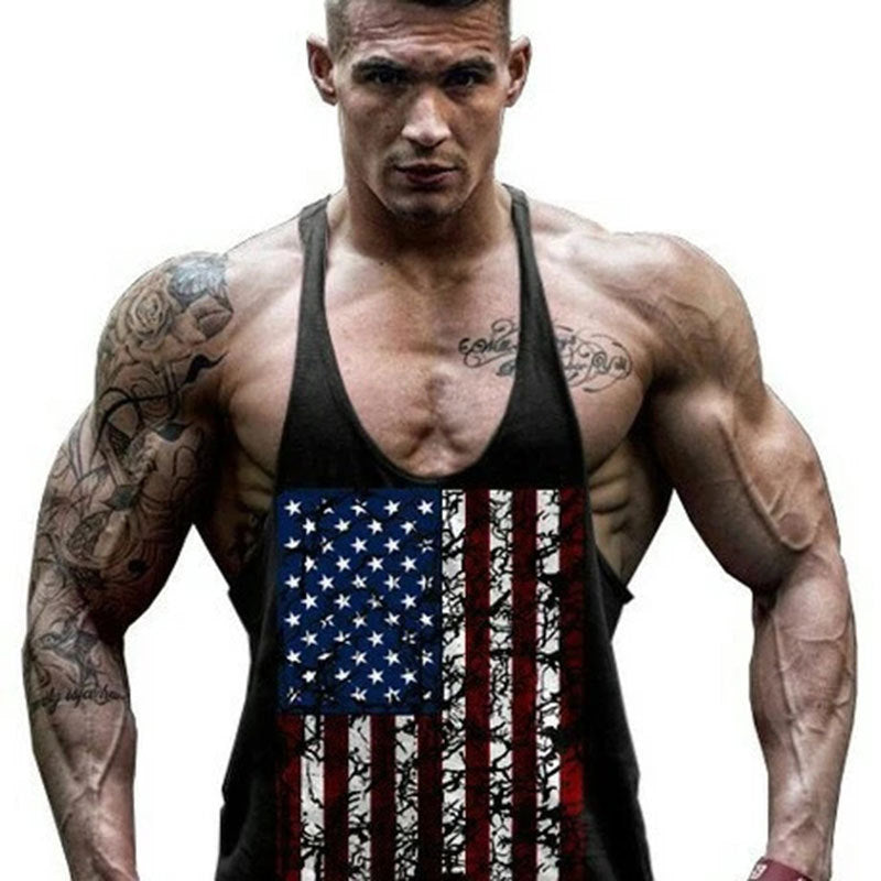 Wifebeater Shirt Fitness Sports Vest Loose