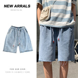 Men Denim Shorts Men's Summer