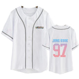 BTS Proof T Shirt Short Sleeve Baseball Shirt Summer Clothes T-shirt Baseball Shirt