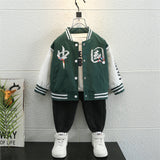 Toddler Boys Jackets Boys' Coat Jacket Baseball Uniform Spring and Autumn