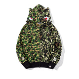 Bape Bearbrick Hoodie Hooded Cardigan Sweater Coat