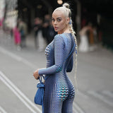 Summer sexy fashion printed long sleeve slim fit casual sports one-piece trousers for women