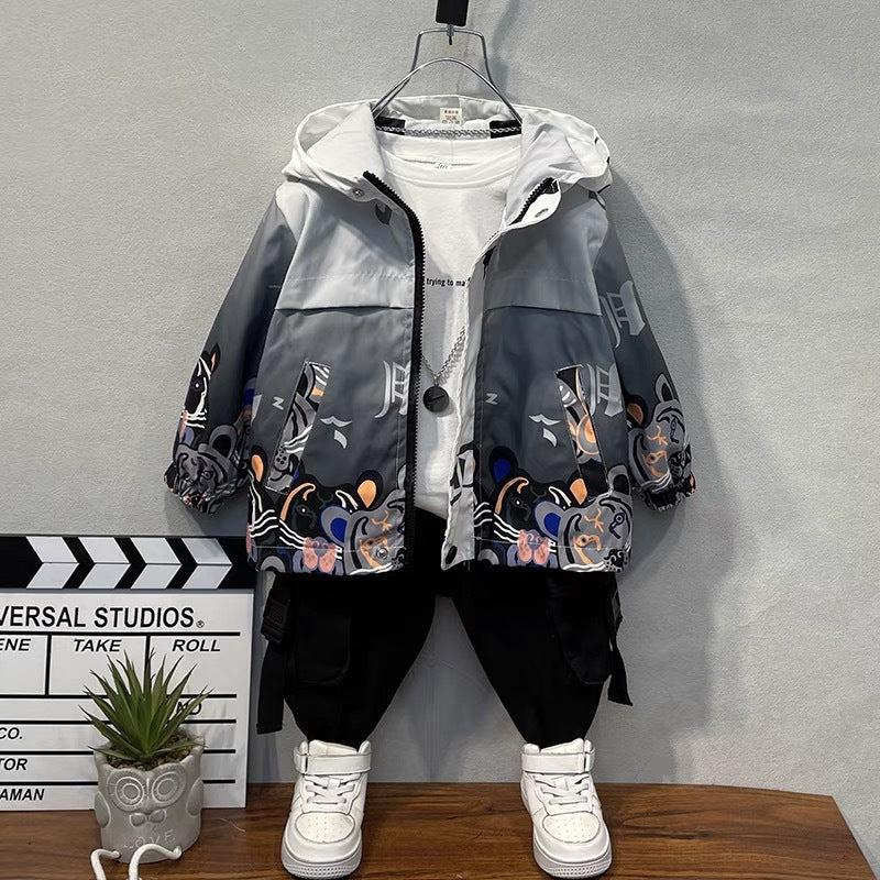 Toddler Boys Jackets Boys Spring and Autumn Coat