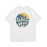 Men T Shitrs Graphic Print Crew Neck