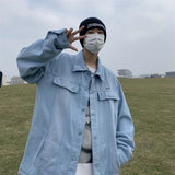 Men Denim Jackets Men's Spring Jacket Top Clothes