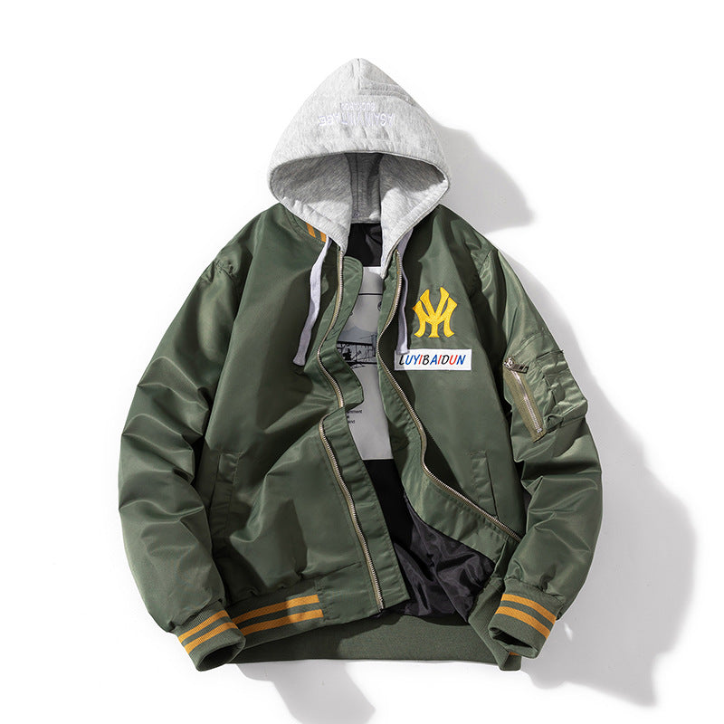 Varsity Jacket Thin Embroidery Baseball Uniform
