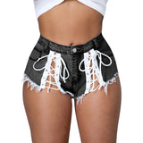 Coachella Music Festival Outfits Tassel Denim Shorts Summer Women's Clothing