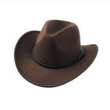 Beth Dutton Hat Autumn and Winter Woolen Men's Top Hat Belt