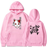 Anime Hoddies Demon Slayer Pullover Women Tanjiro Kamado Costume Hoodie